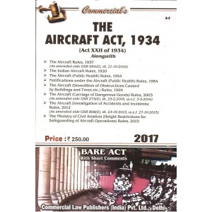Commercial's The Aircraft Act, 1934 Bare Act 